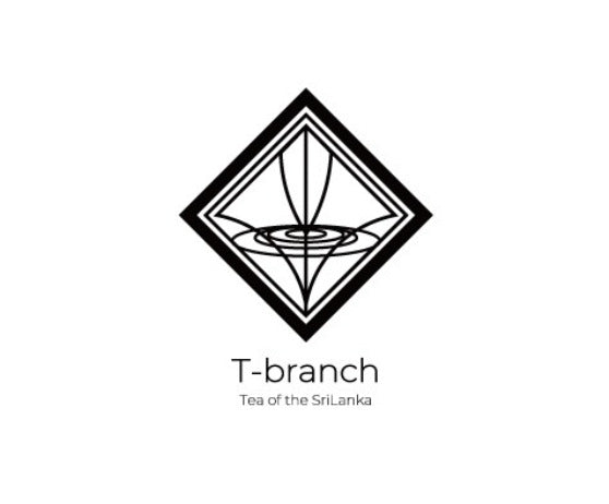 T-branch — Tea of the SriLankaのロゴ。
